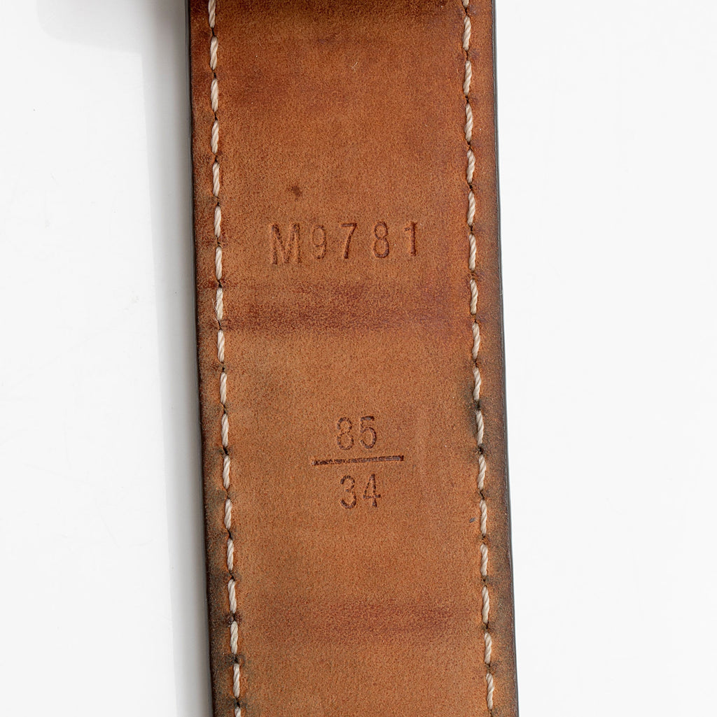 Louis Vuitton Monogram Canvas Initiales Belt - Size 32 / 80 (SHF-eTmAOY)