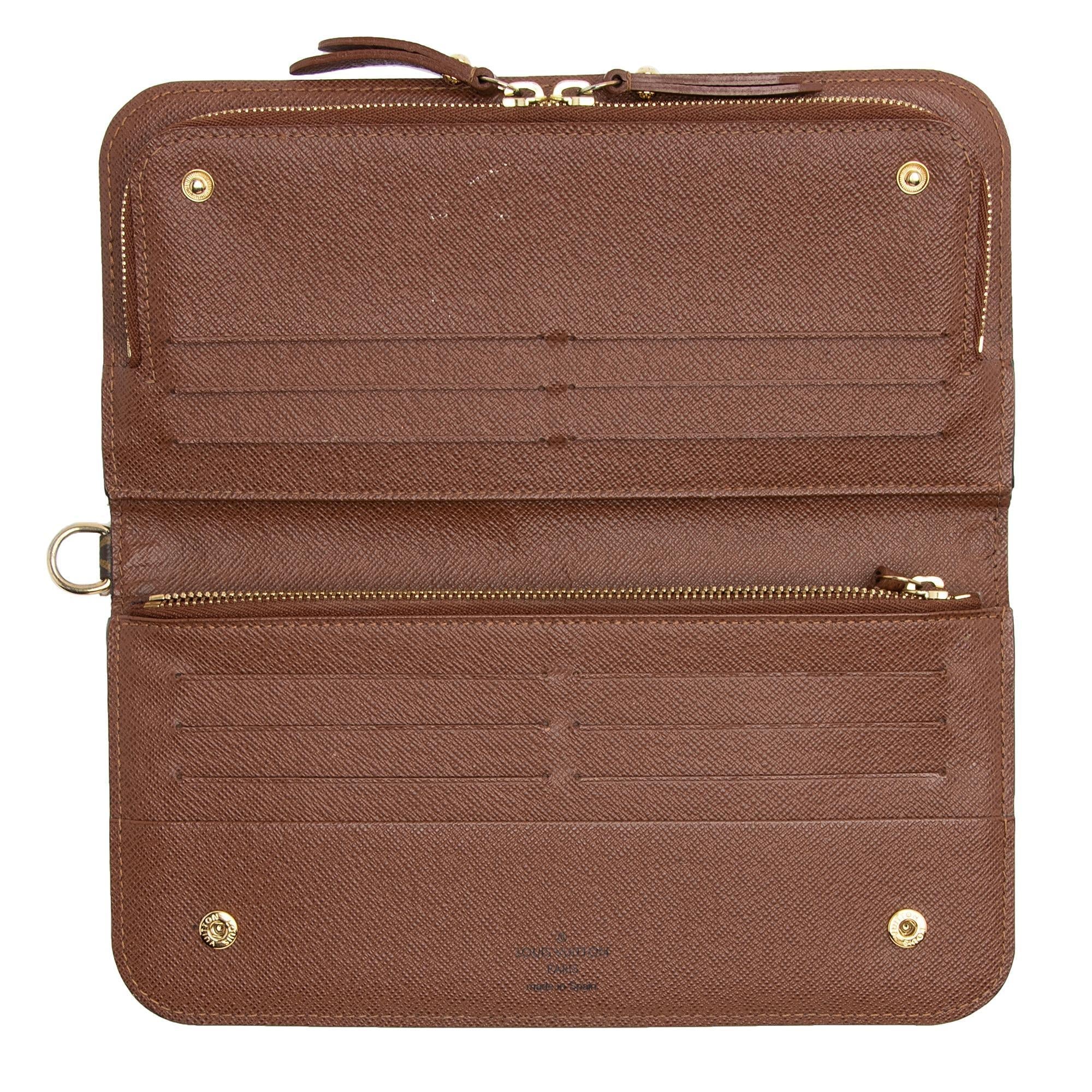 Louis Vuitton Monogram Canvas Insolite Wallet (SHF-G1pPpE)