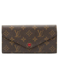 Louis Vuitton Monogram Canvas Josephine Wallet (SHF-Q6gePk)