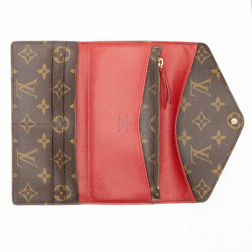 Louis Vuitton Monogram Canvas Josephine Wallet (SHF-Q6gePk)