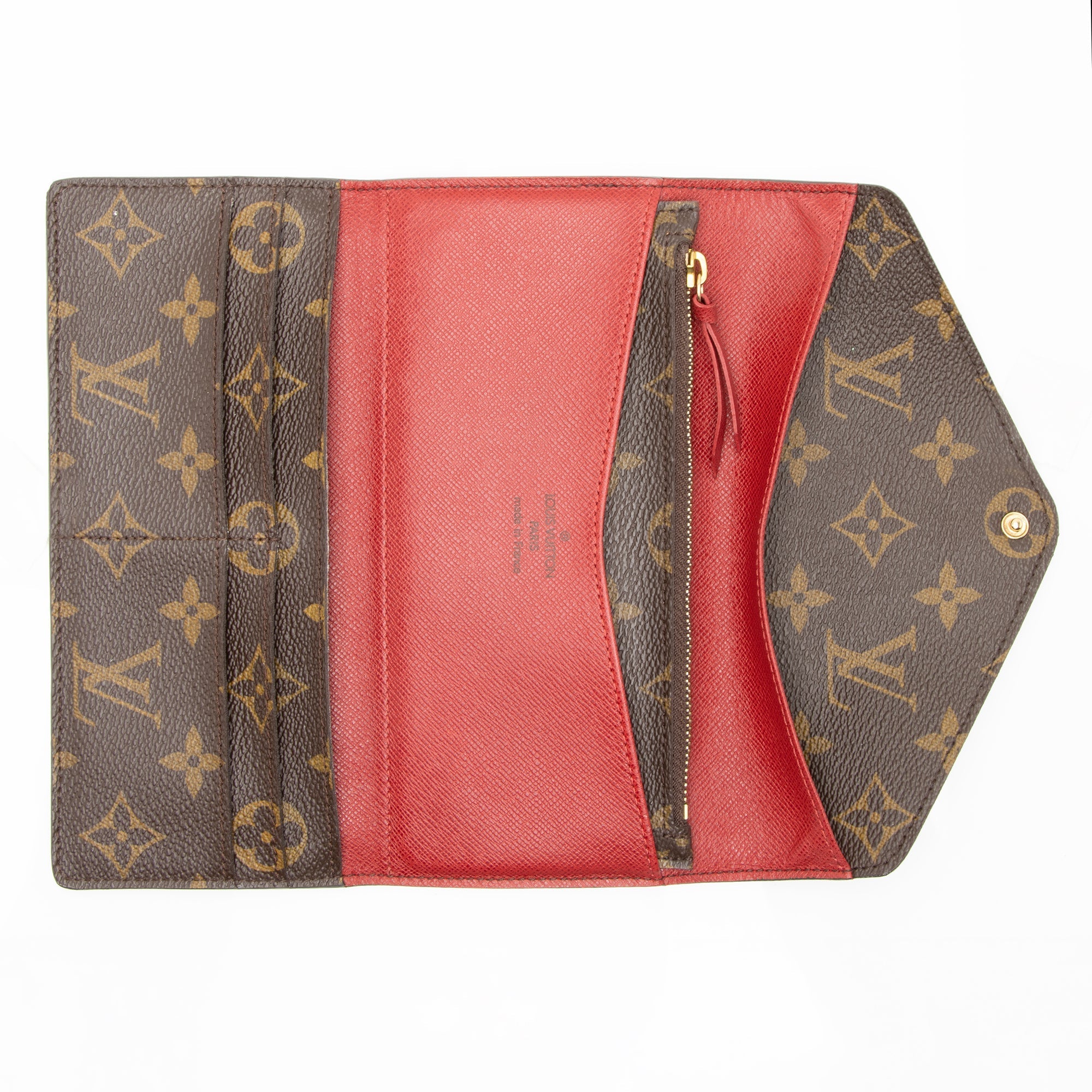 Louis Vuitton Monogram Canvas Josephine Wallet (SHF-Q6gePk)
