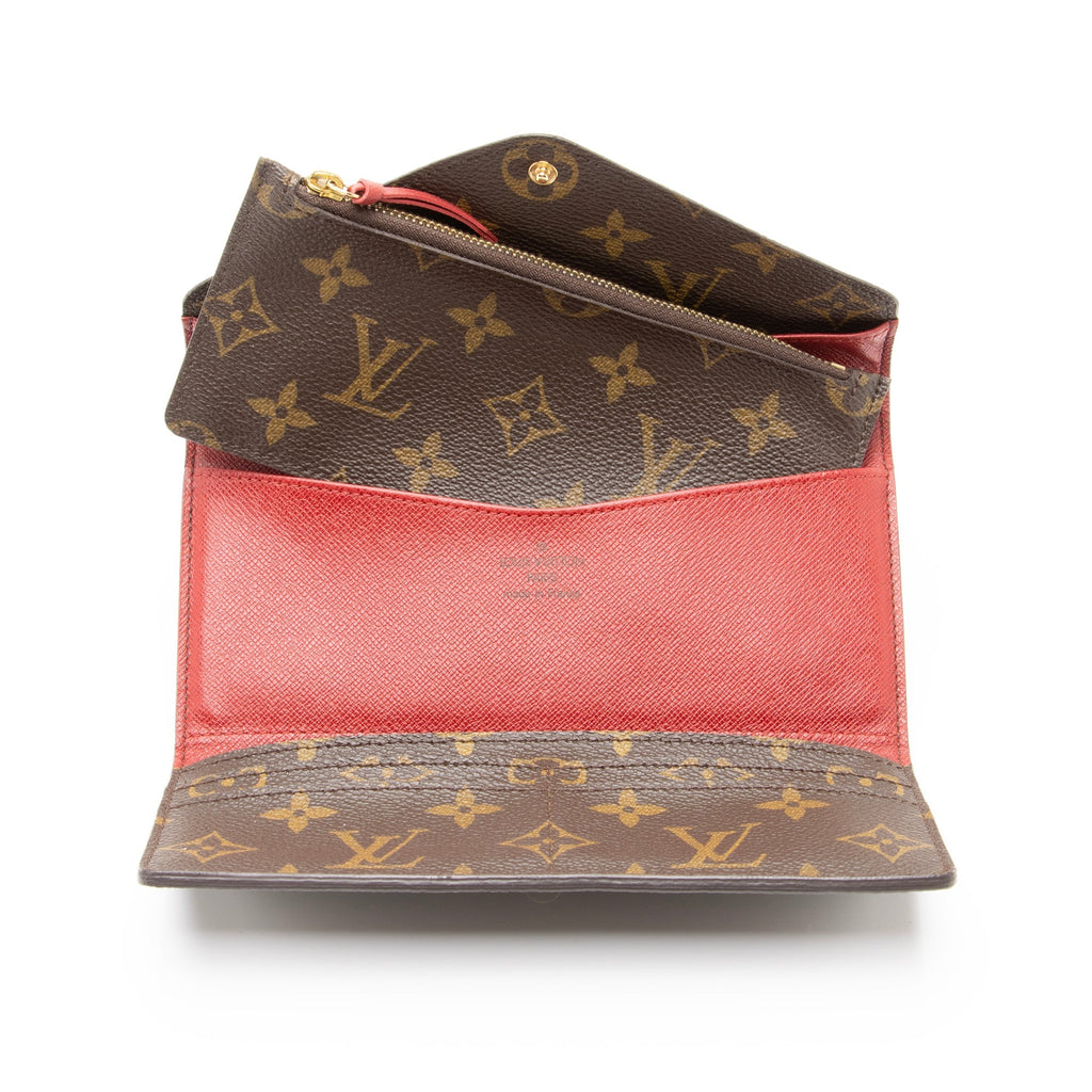 Louis Vuitton Monogram Canvas Josephine Wallet (SHF-Q6gePk)