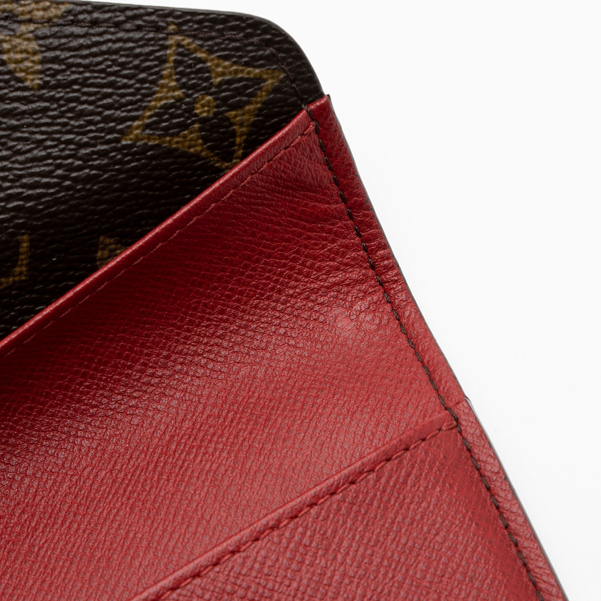 Louis Vuitton Monogram Canvas Josephine Wallet (SHF-xx9wne)