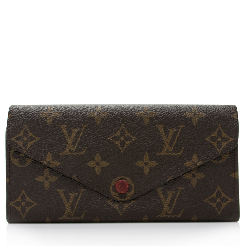 Louis Vuitton Monogram Canvas Josephine Wallet (SHF-xx9wne)