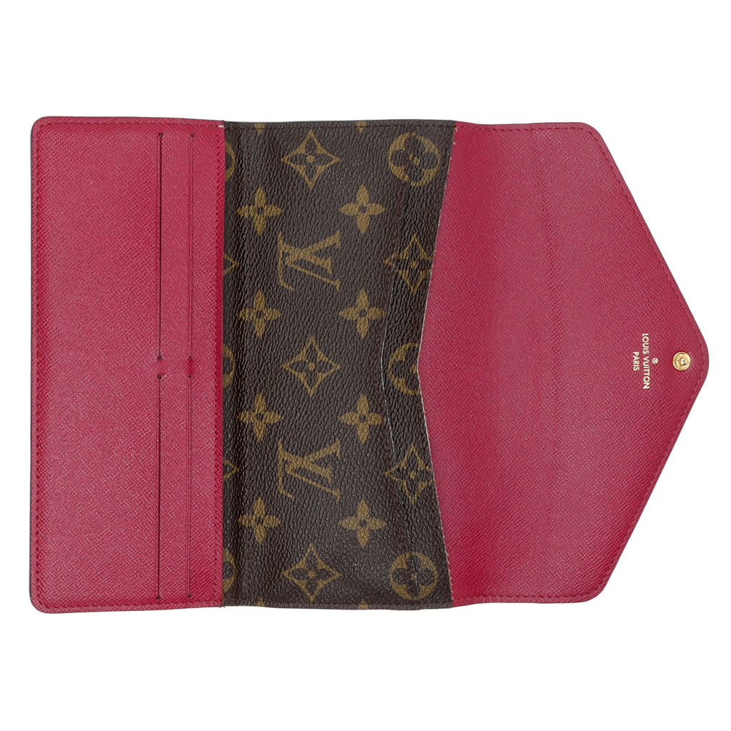 Louis Vuitton Monogram Canvas Josephine Wallet (SHF-MsyflP)