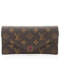 Louis Vuitton Monogram Canvas Josephine Wallet (SHF-0rqJHE)