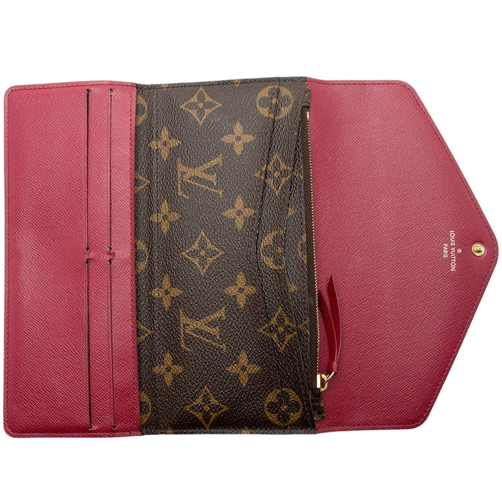 Louis Vuitton Monogram Canvas Josephine Wallet (SHF-0rqJHE)
