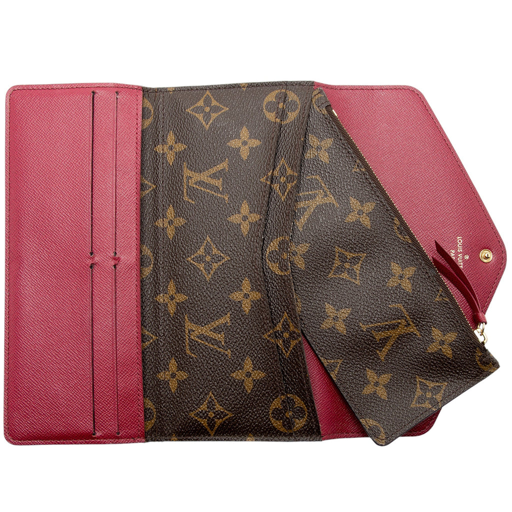 Louis Vuitton Monogram Canvas Josephine Wallet (SHF-0rqJHE)