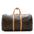 Louis Vuitton Monogram Canvas Keepall 55 Duffel Bag (SHF-21141)