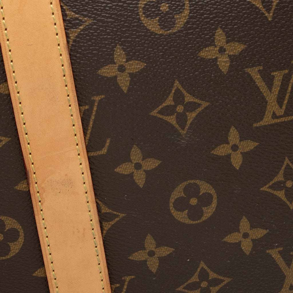 Louis Vuitton Monogram Canvas Keepall 55 Duffle Bag (SHF-AqdA4y)