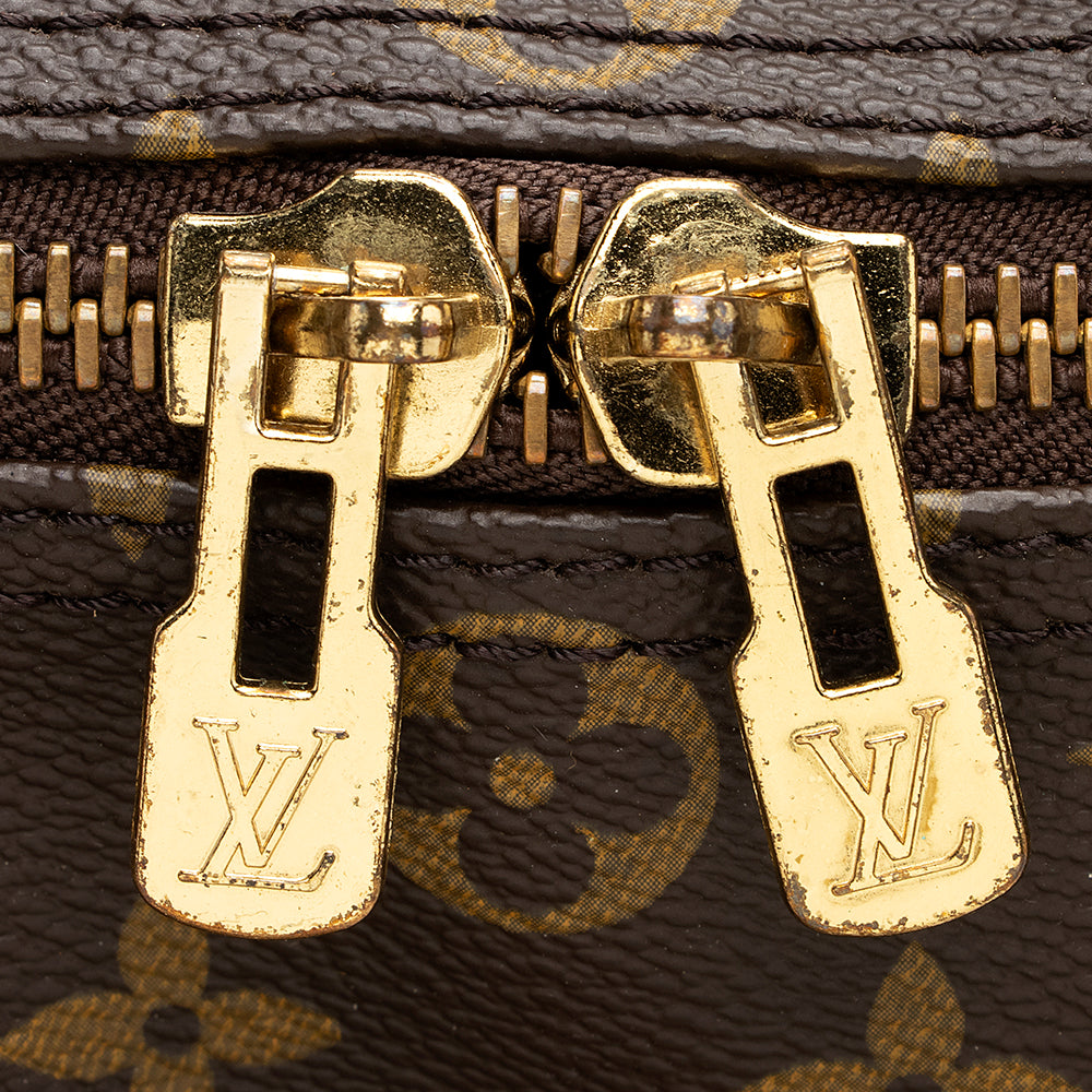 Louis Vuitton  Monogram Canvas Keepall Bandouliere 45 Duffel Bag (SHF-20812)