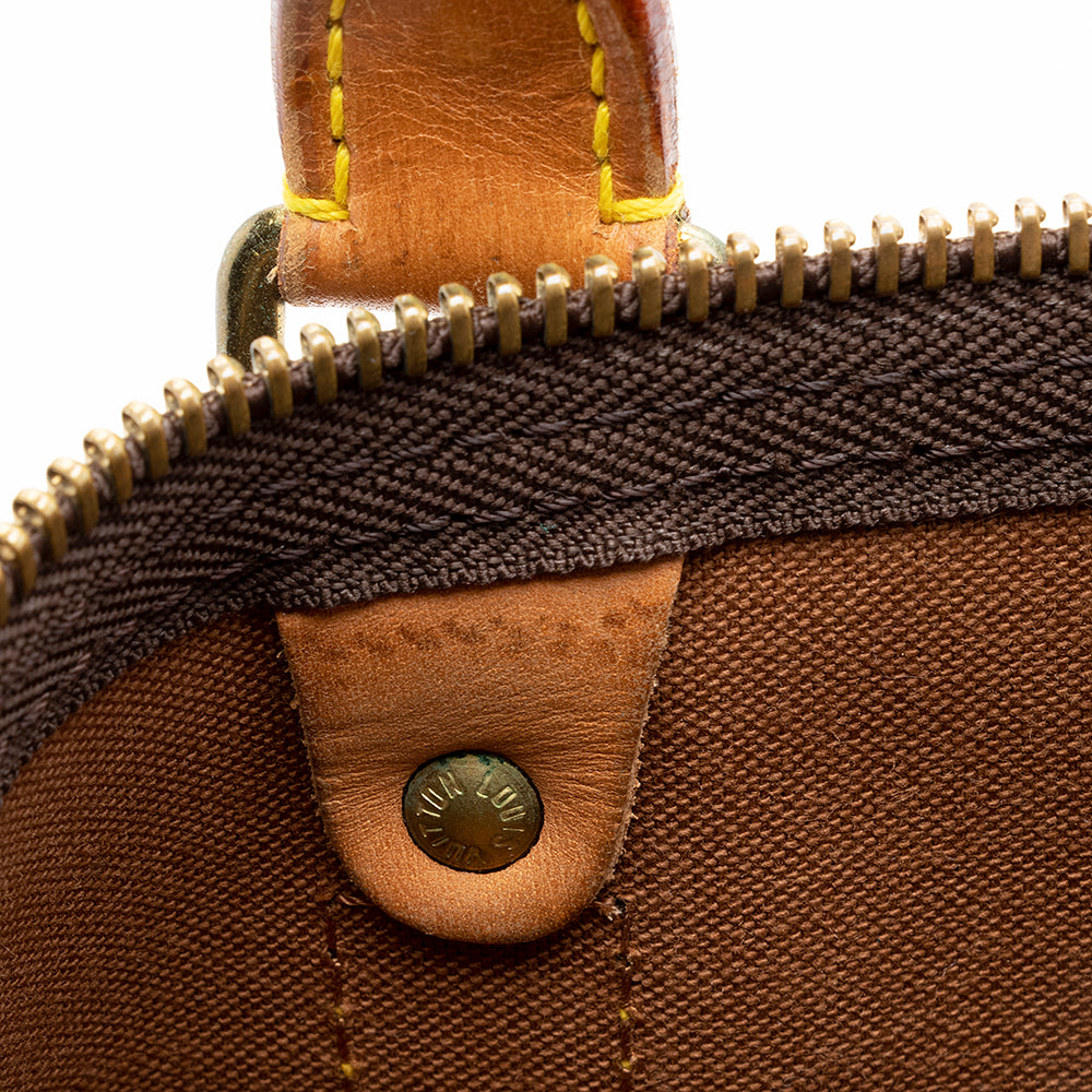 Louis Vuitton  Monogram Canvas Keepall Bandouliere 45 Duffel Bag (SHF-20812)