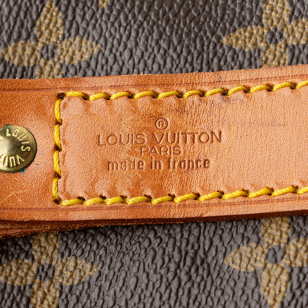 Louis Vuitton  Monogram Canvas Keepall Bandouliere 45 Duffel Bag (SHF-20812)