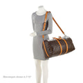 Louis Vuitton  Monogram Canvas Keepall Bandouliere 50 Duffel Bag (SHF-20790)
