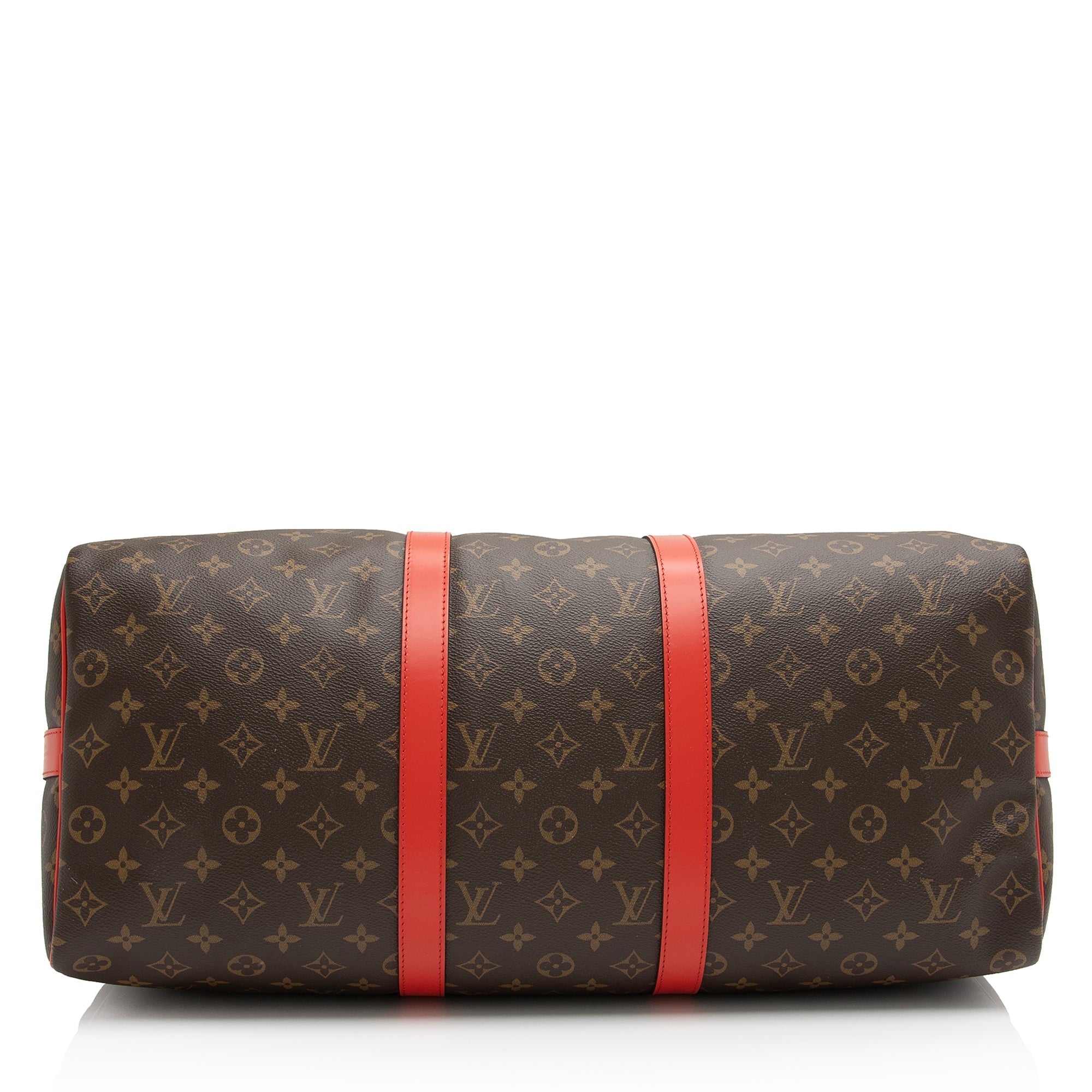 Louis Vuitton Monogram Canvas Keepall Bandouliere 50 Duffle Bag (SHF-23912)
