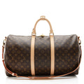 Louis Vuitton Monogram Canvas Keepall Bandouliere 50 Duffle (SHF-yojXVM)