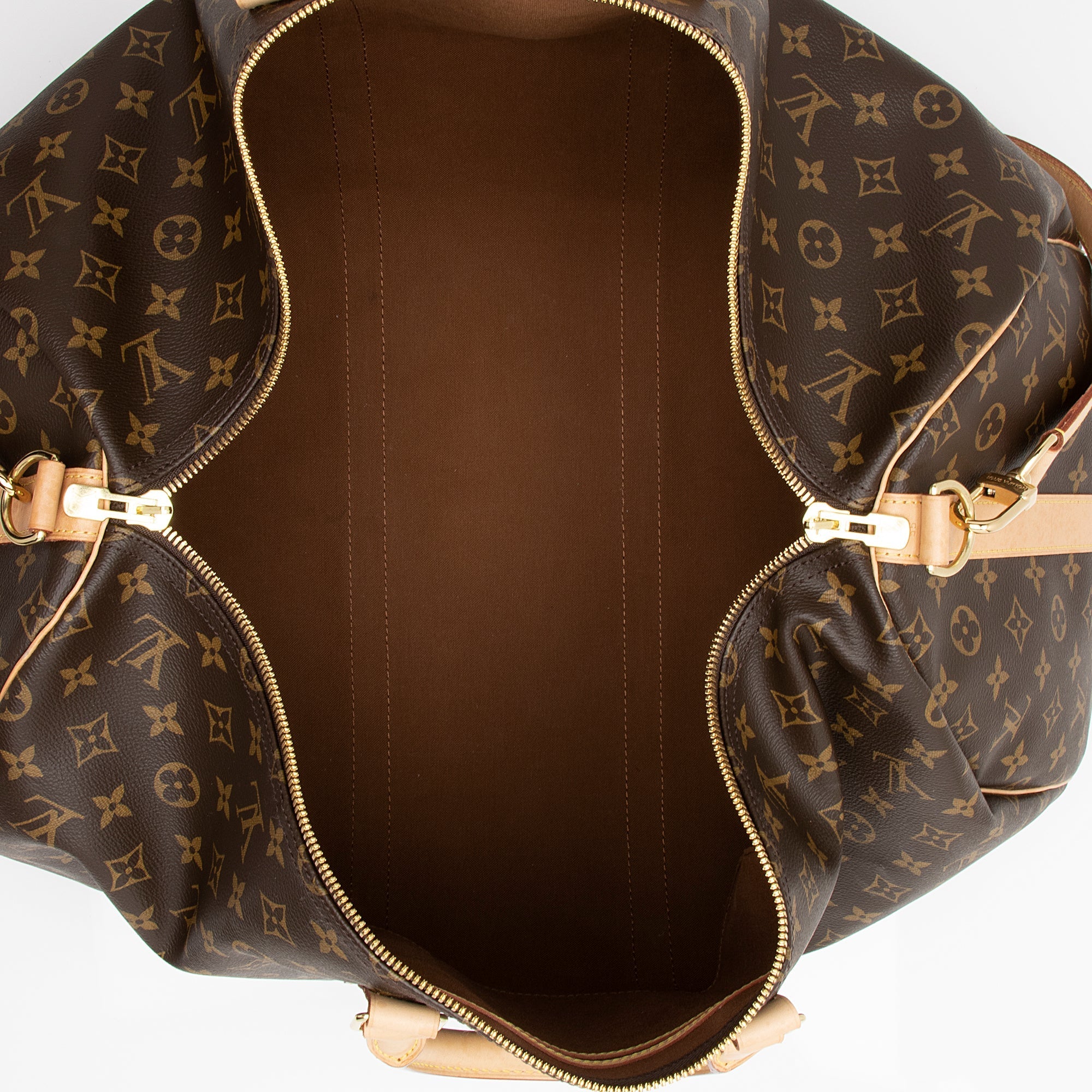 Louis Vuitton  Monogram Canvas Keepall Bandouliere 50 Duffle Bag (SHF-JnQc5j)