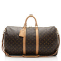 Louis Vuitton Monogram Canvas Keepall Bandouliere 55 Duffle Bag (SHF-MAqUH6)