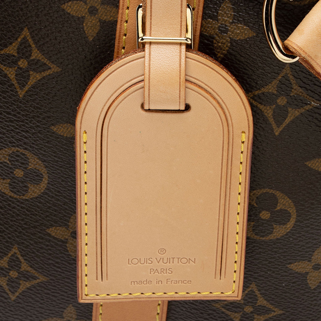 Louis Vuitton Monogram Canvas Keepall Bandouliere 55 Duffle Bag (SHF-SdSz4O)