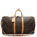 Louis Vuitton Monogram Canvas Keepall Bandouliere 55 Duffle Bag (SHF-BWjDGO)