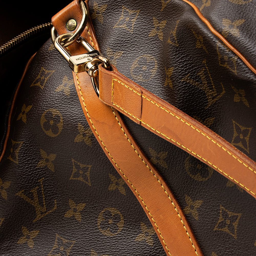 Louis Vuitton  Monogram Canvas Keepall Bandouliere 60 Duffel Bag - FINAL SALE (SHF-20342)