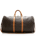 Louis Vuitton  Monogram Canvas Keepall Bandouliere 60 Duffel Bag - FINAL SALE (SHF-20342)