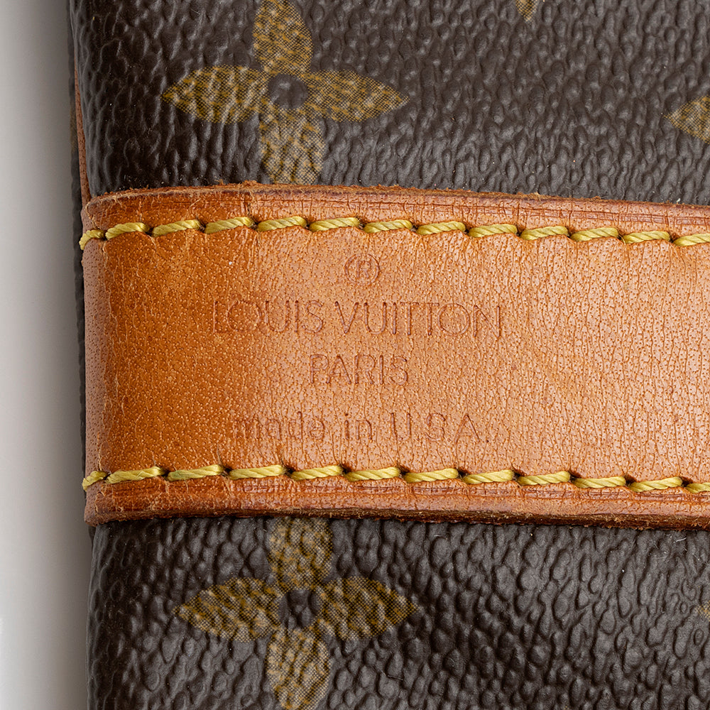 Louis Vuitton  Monogram Canvas Keepall Bandouliere 60 Duffel Bag - FINAL SALE (SHF-20342)