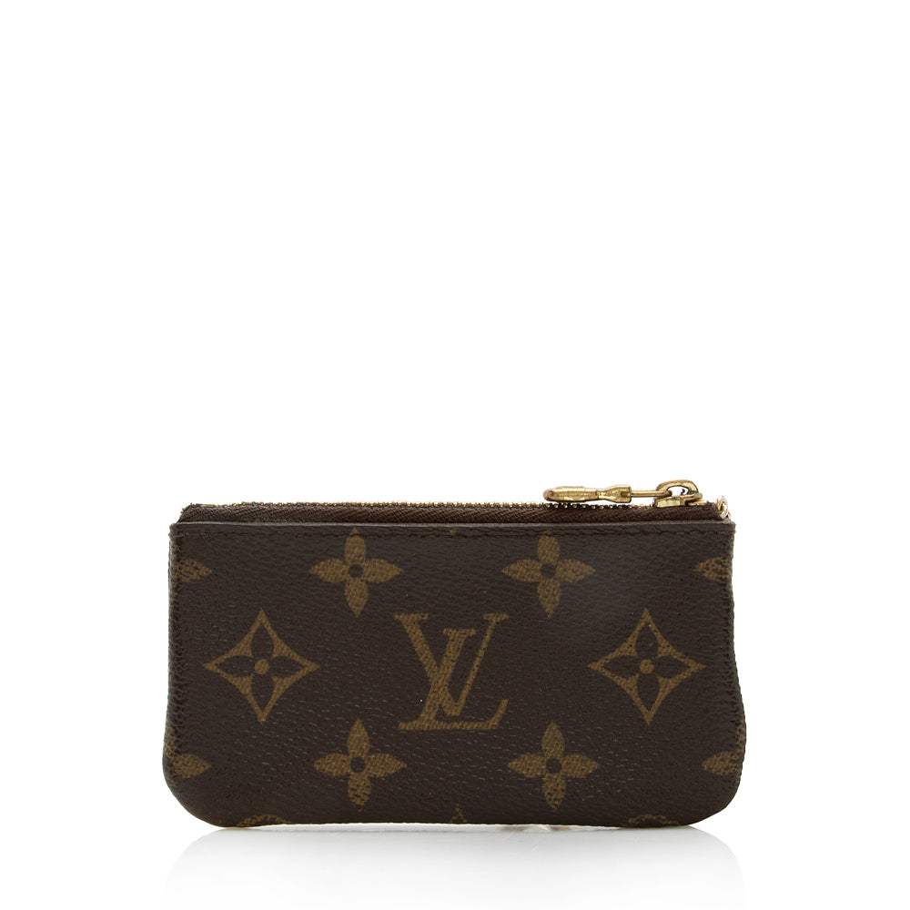 Louis Vuitton Monogram Canvas Key Pouch (SHF-18063)