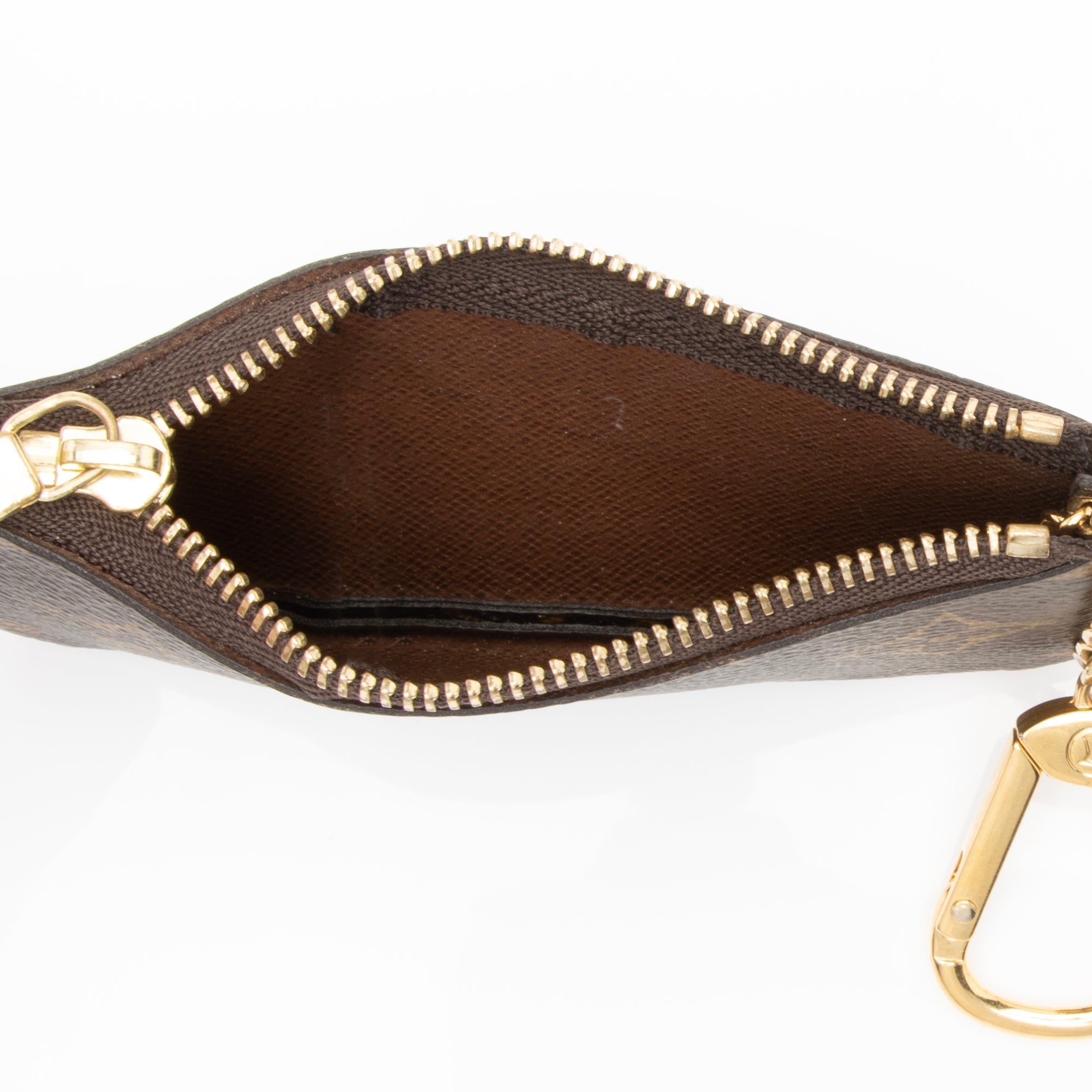 Louis Vuitton Monogram Canvas Key Pouch (SHF-23909)