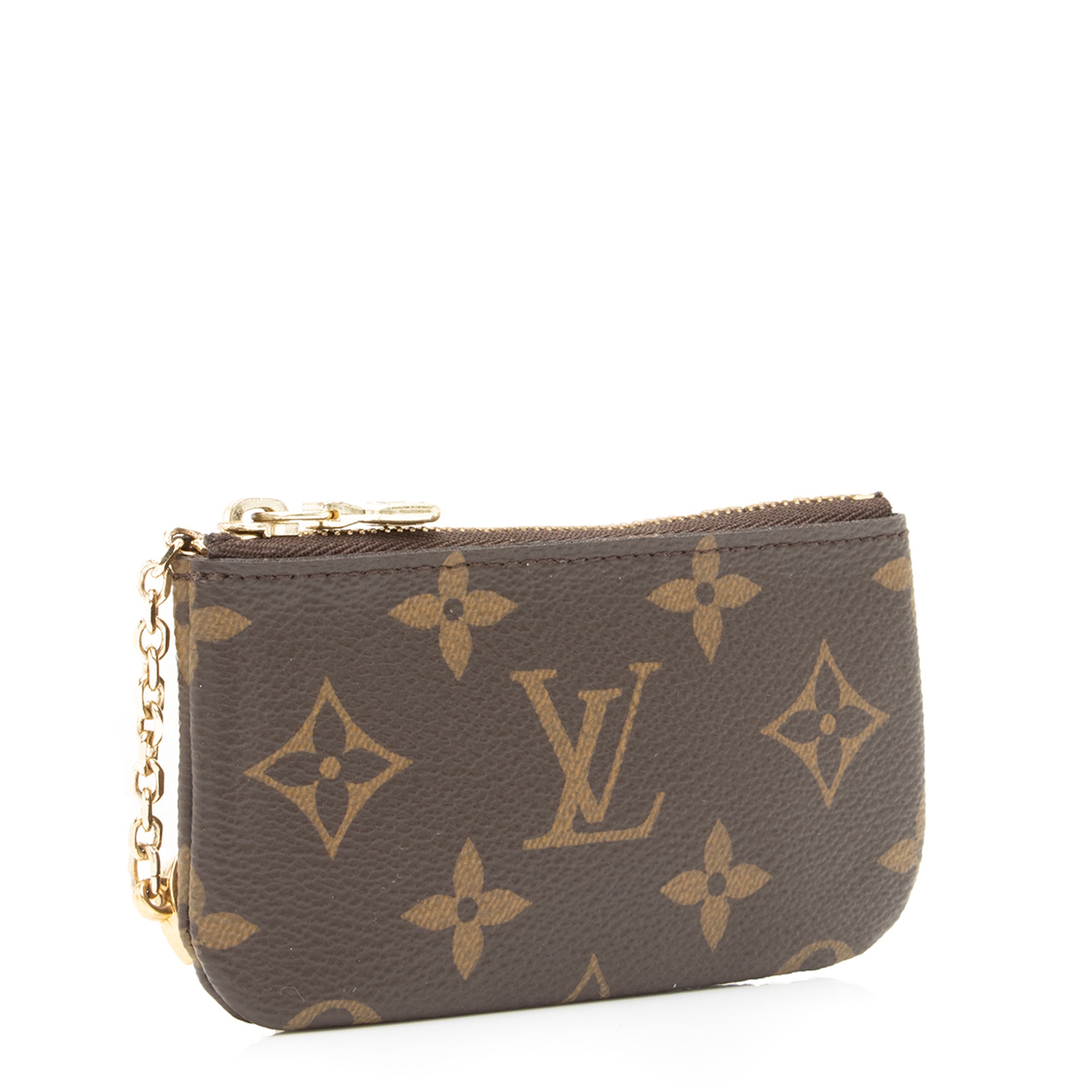 Louis Vuitton Monogram Canvas Key Pouch (SHF-23909)