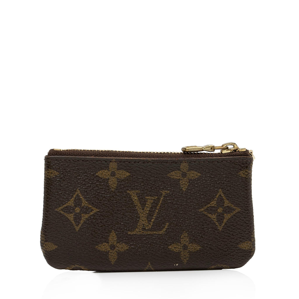 Louis Vuitton Monogram Canvas Key Pouch (SHF-lwo6sC)