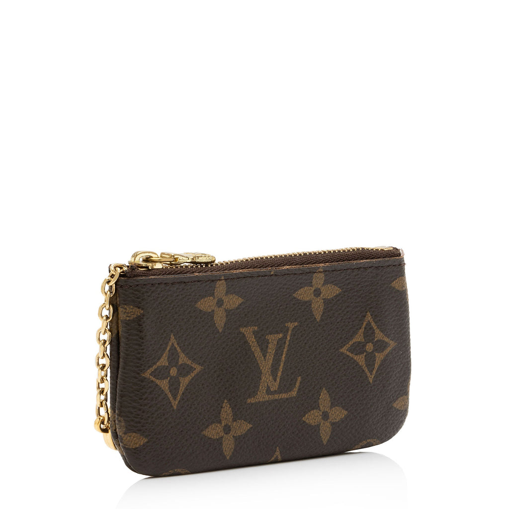Louis Vuitton Monogram Canvas Key Pouch (SHF-cQiHKu)