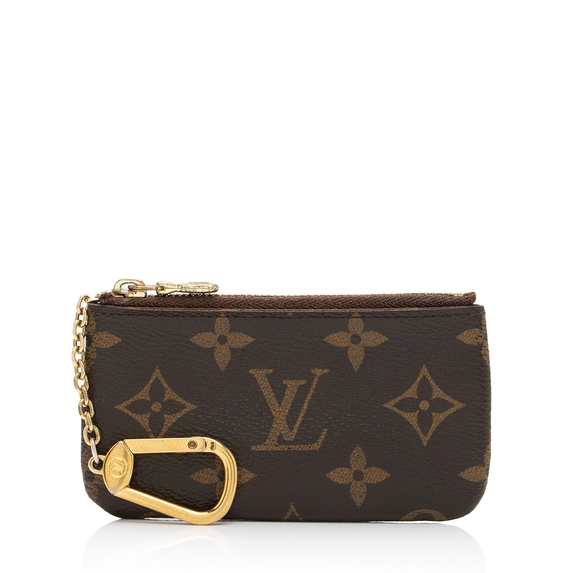 Louis Vuitton Monogram Canvas Key Pouch (SHF-PJoYmK)