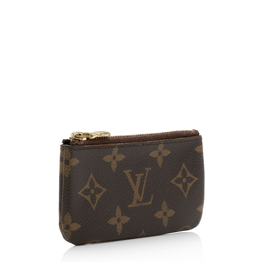 Louis Vuitton Monogram Canvas Key Pouch (SHF-PJoYmK)