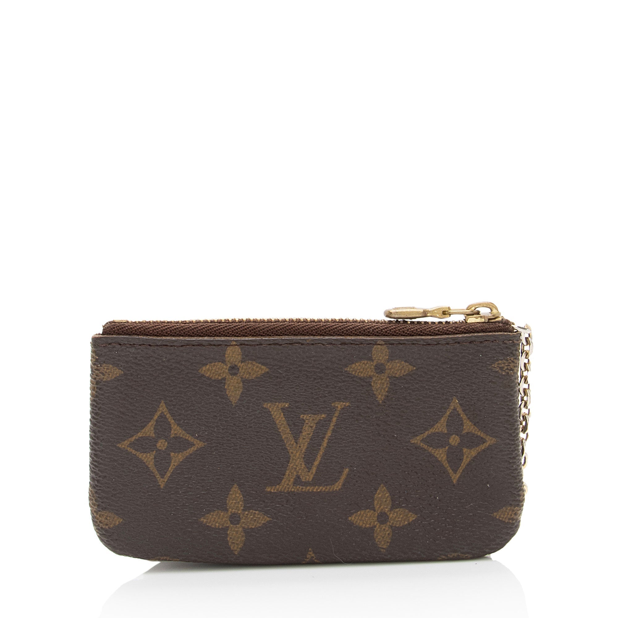 Louis Vuitton Monogram Canvas Key Pouch (SHF-s4d9B7)