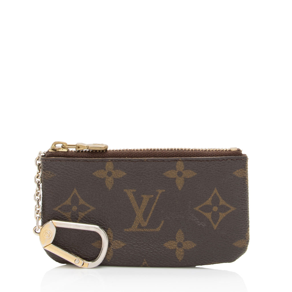 Louis Vuitton Monogram Canvas Key Pouch (SHF-s4d9B7)