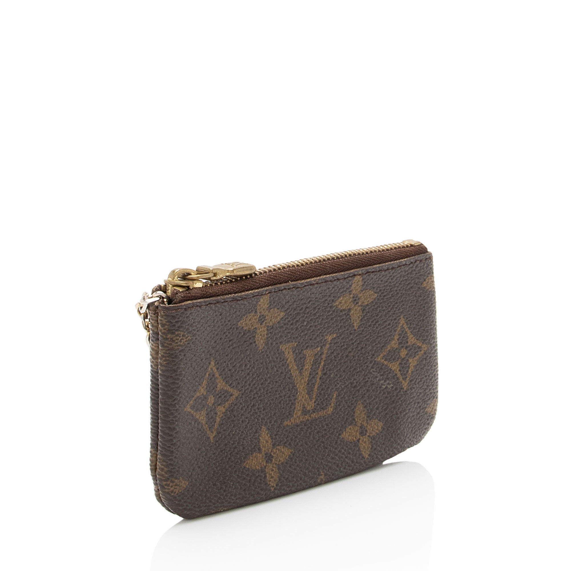 Louis Vuitton Monogram Canvas Key Pouch (SHF-s4d9B7)
