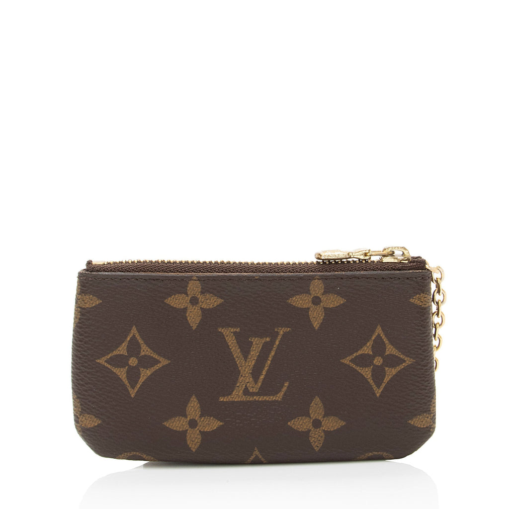 Louis Vuitton Monogram Canvas Key Pouch (SHF-WA2yu9)