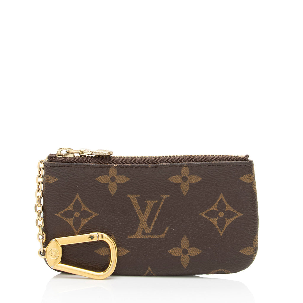 Louis Vuitton Monogram Canvas Key Pouch (SHF-WA2yu9)