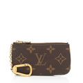 Louis Vuitton Monogram Canvas Key Pouch (SHF-WA2yu9)