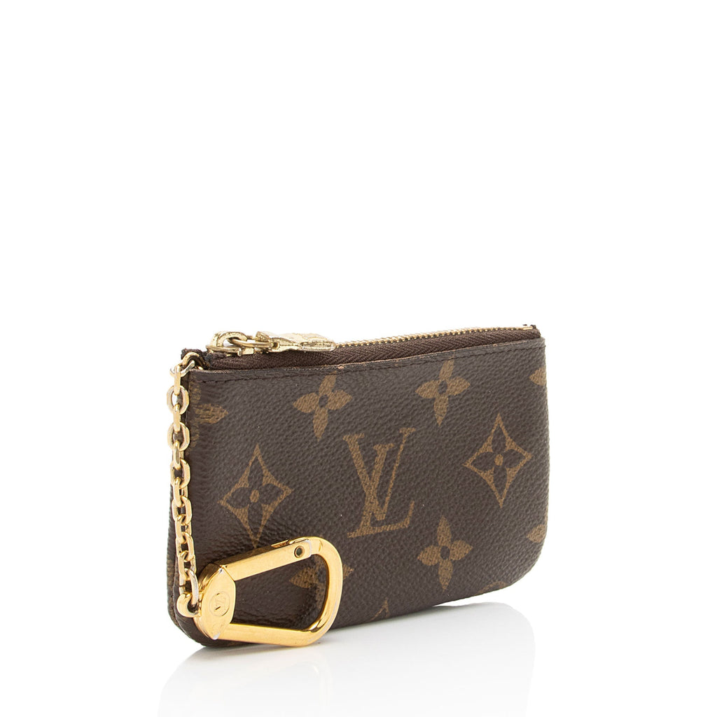 Louis Vuitton Monogram Canvas Key Pouch (SHF-WA2yu9)