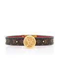 Louis Vuitton Monogram Canvas LV Circle Reversible Bracelet (SHF-YsuLmd)