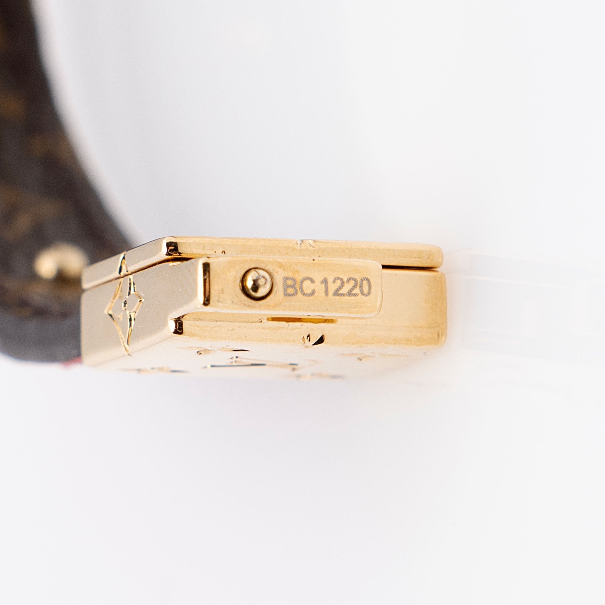 Louis Vuitton Mini Monogram Canvas LV Circle Reversible Bracelet