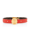 Louis Vuitton Mini Monogram Canvas LV Circle Reversible Bracelet