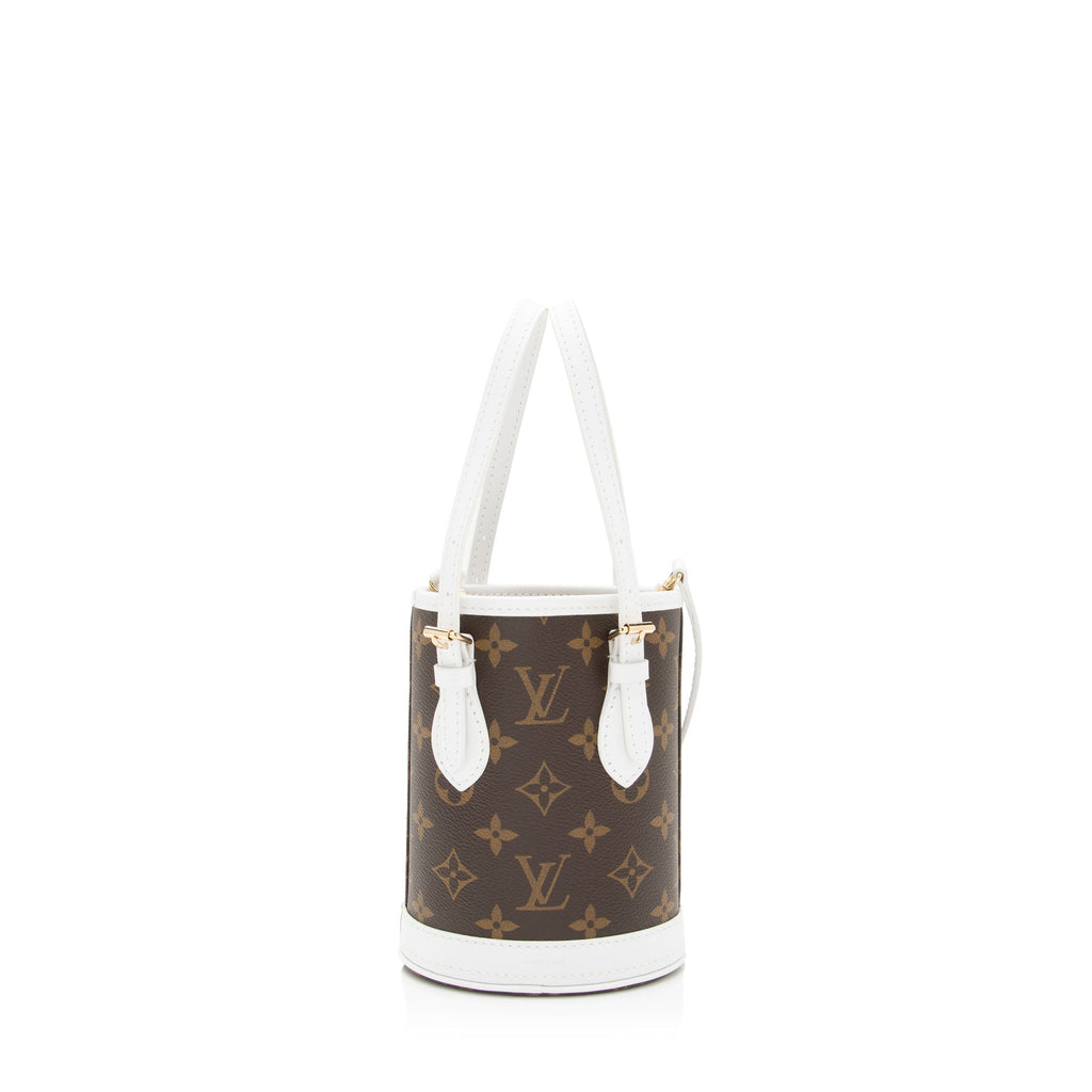 Louis Vuitton Monogram Canvas LV Match Nano Bucket Bag (SHF-cUv96L)