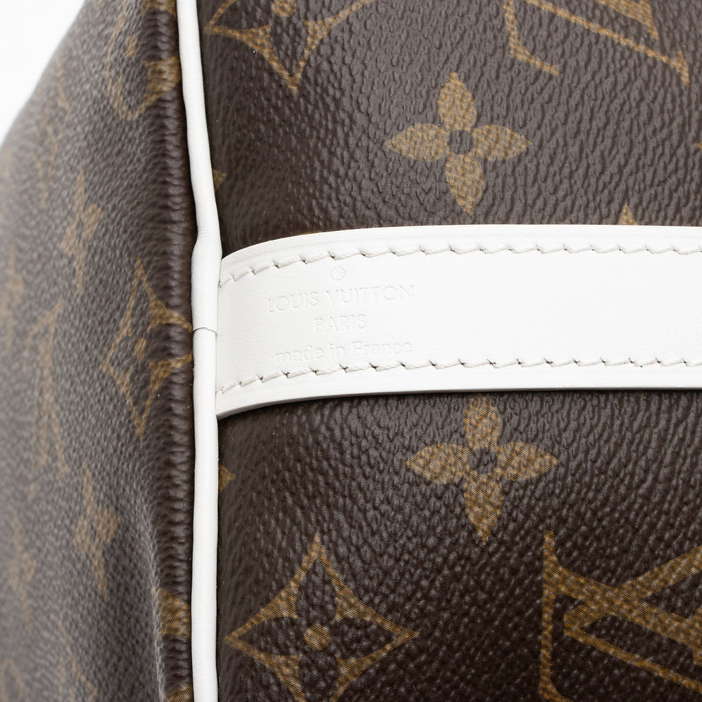 Louis Vuitton Monogram Canvas LV Match Speedy Bandouliere 25 Satchel (SHF-C23die)