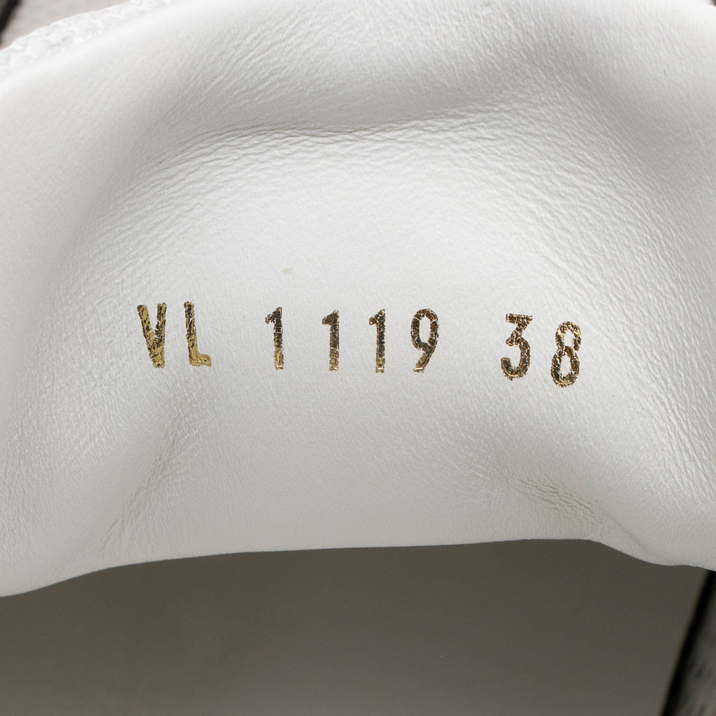Louis Vuitton Monogram Canvas Leather Run Away Sneakers - Size 8 / 38 (SHF-Vp0CUb)