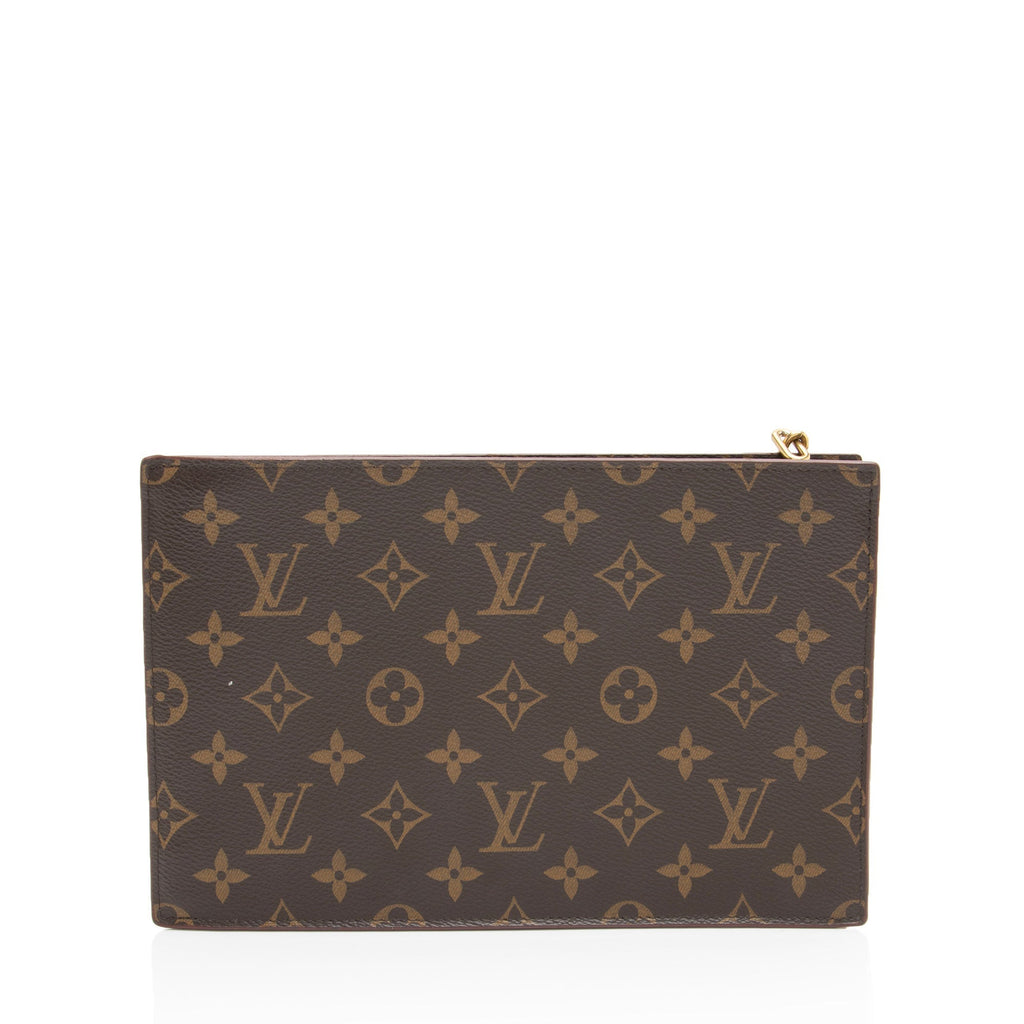 Louis Vuitton Monogram Canvas Legacy Chain Clutch