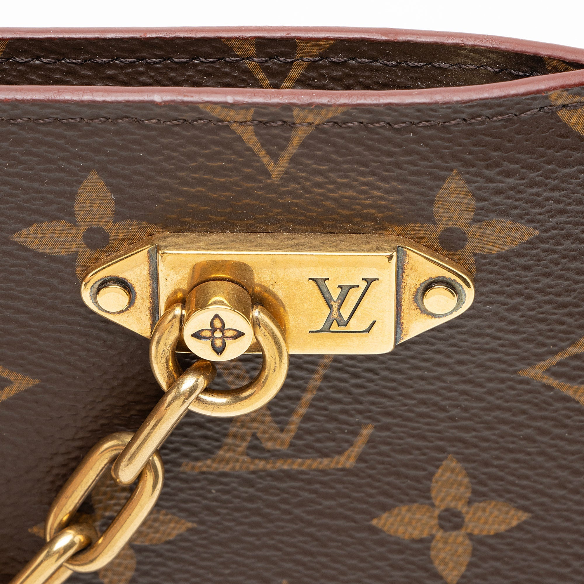 Louis Vuitton Monogram Canvas Legacy Chain Clutch