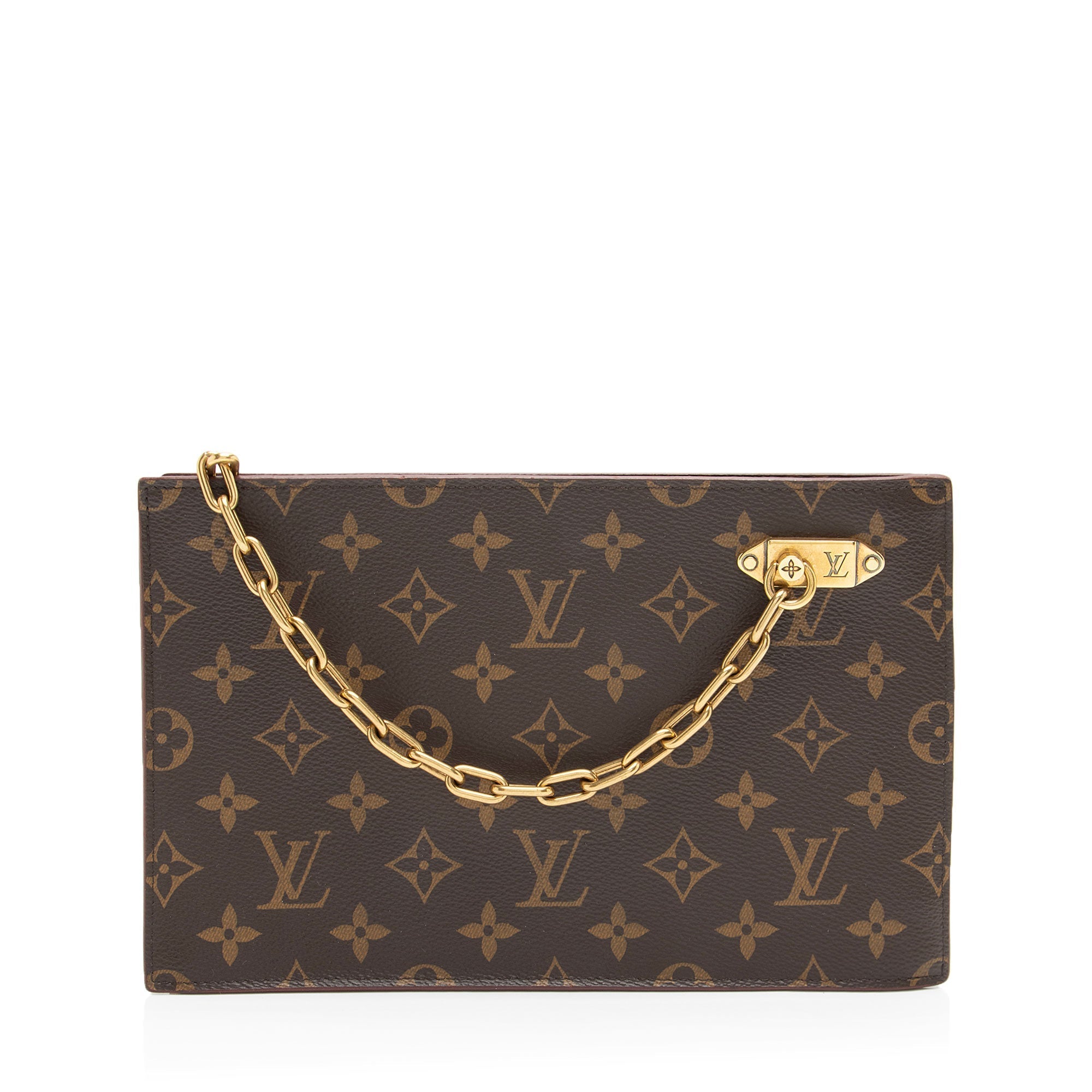 Louis Vuitton Monogram Canvas Legacy Chain Clutch
